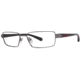 Columbia Gunnison Progressive Prescription Eyeglasses - Frame Matte Light Gunmetal/Black, Size 55/17mm CBGUNNISON03