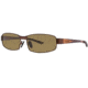 Columbia Hudson 200 Sunglasses - Frame Brown/Cedar, Size 56/16mm CBHUDSONPZ20003