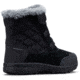 Columbia Ice Maiden Shorty Winter Boots - Womens, Black, Columbia Grey, Medium, 6, 1862391010-6