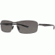 Columbia JET STREAM 400 Sunglasses - Frame Shiny Gunm/Black, Lens Color Grey, Size 64/17mm CBJETSTRM40004