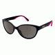 Columbia LOLO Sunglasses - Frame MATTE BLACK/FUCHSIA, Lens Color Smoke CBLOLO01