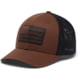 Columbia Mesh Tree Flag Ball Cap, Tobacco/Black, Large/Extra Large, 1837101-256-L/XL
