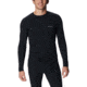 Columbia Midweight Stretch Long Sleeve Top - Mens, Black, Large, 1638591-011-L