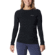 Columbia Midweight Stretch Long Sleeve Top - Womens, Black, Large, 1639021-011-L