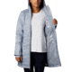 Columbia Mighty Lite Hooded Jacket - Womens, Tradewinds Grey, Size Large, 146877-032-L