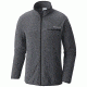 Columbia Mountain Crest Full Zip Hoody - Men's, Graphite Heathe, S, 1778471053-53-S