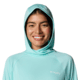 Columbia PFG Tidal Tee II Hoodie - Womens, Gulf Stream, M, 2113691-499-M