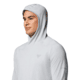 Columbia PFG Uncharted Hoodie - Mens, Cool Grey Heather, XXL, 2070201-021-XXL