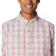 Columbia Rapid Rivers II Short Sleeve Shirt - Mens, Sunset Red Multi Gingham, Extra Large, 1577671687SstRdMltGnghXL