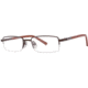 Columbia Raven Progressive Prescription Eyeglasses - Frame Brown/Heatwave Orange, Size 48/17mm CBRAVEN01