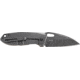 Columbia River 2440 Heron 2.93 Folding Plain Black Stonewash 8Cr14MoV Blade 2C