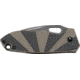 Columbia River 2440 Heron 2.93 Folding Plain Black Stonewash 8Cr14MoV Blade 2C