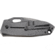 Columbia River 2440 Heron 2.93 Folding Plain Black Stonewash 8Cr14MoV Blade 2C