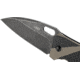 Columbia River 2440 Heron 2.93 Folding Plain Black Stonewash 8Cr14MoV Blade 2C