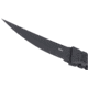 Columbia River Knife &amp; Tool HZ4, Fixed Blade Knife, 4.76" Trailing Point Blade, SK-5 Blade Steel, 8.88" Overall Length, Titanium Nitride Finish, Black, Black G10 Grips, Includes Sheath, 2924