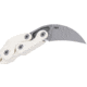 Columbia River Knife &amp; Tool Provoke, Folding Knife, 2.47&quot; Hawkbill Blade, AUS 8 Blade Steel, 7.19&quot; Overall Length, Stonewash Finish, Silver, Sand Grivory Handle, Liner Lock, 4041S