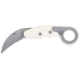 Columbia River Knife &amp; Tool Provoke, Folding Knife, 2.47" Hawkbill Blade, AUS 8 Blade Steel, 7.19" Overall Length, Stonewash Finish, Silver, Sand Grivory Handle, Liner Lock, 4041S