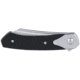 Columbia River Knife &amp; Tool Viento, Folding Knife, 3.23" Sheepsfoot Blade, D2 Blade Steel, 7.43" Overall Length, Bead Blast Finish, Silver, Black G10 Handle, Liner Lock, 7135