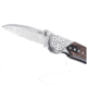 Columbia River Knife &amp; Tool Walker, Folding Knife, 2.93" Sheepsfoot Blade, 14C28N Blade Steel, 5.94" Overall Length, Satin Finish, Silver, Brown Handle, Blade Lock, 4200