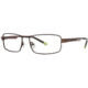 Columbia RockCreek Bend Bifocal Prescription Eyeglasses - Frame Semi Matte Dark Brown, Size 56/16mm CBROCKCREEKBEND02