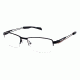 Columbia RONAN LAKE Single Vision Prescription Eyeglasses - Frame BLACK/ORANGE CBRONANLK02