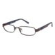 Columbia Saddleback Progressive Prescription Eyeglasses - Frame Brown/Blue-brown, Size 50/17mm CBSADDLEBACK03