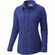 Columbia Saturday Trail Knit Long Sleeve Shirt - Women's-Dynasty Heather-Small