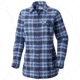 Columbia Silver Ridge Flannel Tunic, Nocturnal Plaid, Extra Small - Womens, 1802611466-XS
