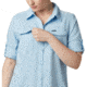 Columbia Silver Ridge Lite Long Sleeve Shirt - Womens, Crystal Blue, Extra Small, 1714371484-XS