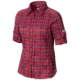 Columbia Silver Ridge Lite Plaid Long Sleeve Shirt - Womens, Wine Berry Small Plaid, Small, 1710561550-S
