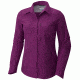 Columbia Silver Ridge Long Sleeve Shirt - Womens, Intense Violet, M, 1443231519M