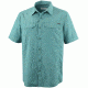 Columbia Silver Ridge Short Sleeve Shirt - Men's -Teal-Small