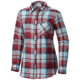 Columbia Simply Put II Flannel Shirt - Womens, Rich Wine Plaid, 2X, 1803402624-2X