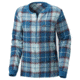 Columbia Simply Put Pullover Shirt, Lagoon Plaid, XL - Womens, 1804411457-XL