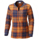 Columbia Simply Put Pullover Shirt - Womens, Canyon Gold Plaid, Medium, 1804411708-M