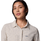Columbia Skien Valley Long Sleeve Shirt - Womens, Dark Stone, Small, 2119281278-278-S