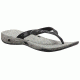 Columbia Sunbreeze Vent Flip Sandal - Women's-Black/Platinum-Medium-5