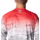 Columbia Super Terminal Tackle Long Sleeve Shirt - Mens, Red Spark Deepsea Fade, M, 1709431-695-M