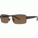 Columbia TALUS Single Vision Prescription Sunglasses CBTALUS02 - Frame Color Med Brown/Brown