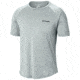 Columbia Tech Trail II Short Sleeve Crew Shirt - Mens, Cool Grey, Large, 1838581019-L
