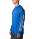 Columbia Terminal Tackle Hoodie - Mens, Vivid Blue, Cool Grey Logo, Small, 153617-487-S