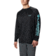 Columbia Terminal Tackle Long Sleeve Shirt - Mens, Black, Gulf Stream Logo, 2XL, Long Inseam, 138826-027-2XT