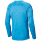 Columbia Terminal Tackle Long Sleeve Shirt - Mens, Riptide, White Logo, 2XL, Long Inseam, 138826-903-2XT