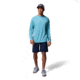 Columbia Terminal Tackle Long Sleeve Shirt - Mens, Vintage Blue/White Logo, Small, 1388261485-485-S
