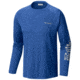 Columbia Terminal Tackle Long Sleeve Shirt - Men's, Vivid Blue, Cool Grey Logo, 2XL Waist, Long Inseam, 138826-488-2XT