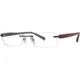 Columbia Thunder Rock 200 Eyeglass Frames - Frame Gunmetal-Red/Grey, Size 54/17mm CBTHUNDROCK20004