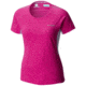 Columbia Titan Trail Short Sleeve Shirt - Womens, Groovy Pink Hthr, Soft Violet, L 1773471650L