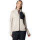 Columbia Triple Canyon Grid Fleece FZ Jacket - Womens, Dark Stone Heather/Black, Medium, 2085191278-M