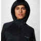 Columbia Triple Canyon Grid Fleece Hooded FZ Jacket - Womens, Black, Large, 2085181010-L