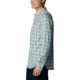 Columbia Vapor Ridge III Long Sleeve Shirt - Mens, Stone Blue Plaid Gradient, Extra Large, 1552071460StnBlPldGdtXL